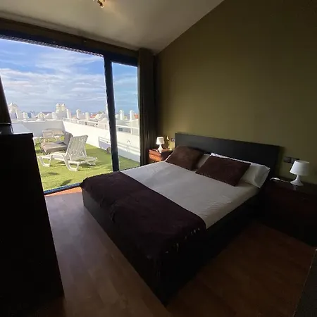 Playa Fanabe Penthouse Freewifi Lägenhet Costa Adeje (Tenerife)